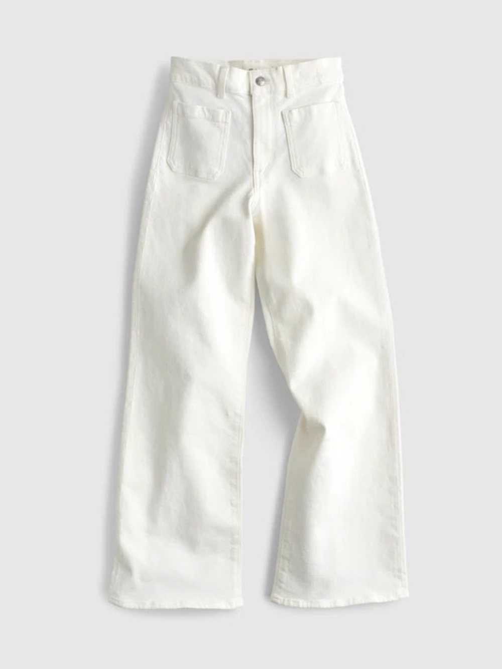 Madewell‎ The Emmy Wide-Leg Jean in Super Stretch Denim in White W32 $148
NZO41